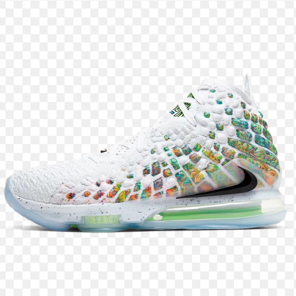 RARE🔥 Size 10 - Nike LeBron 17 Air Command Force 2020 Men's Shoes BQ3177-100